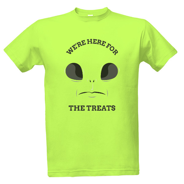 Tričko s potiskem Mimozemšťan