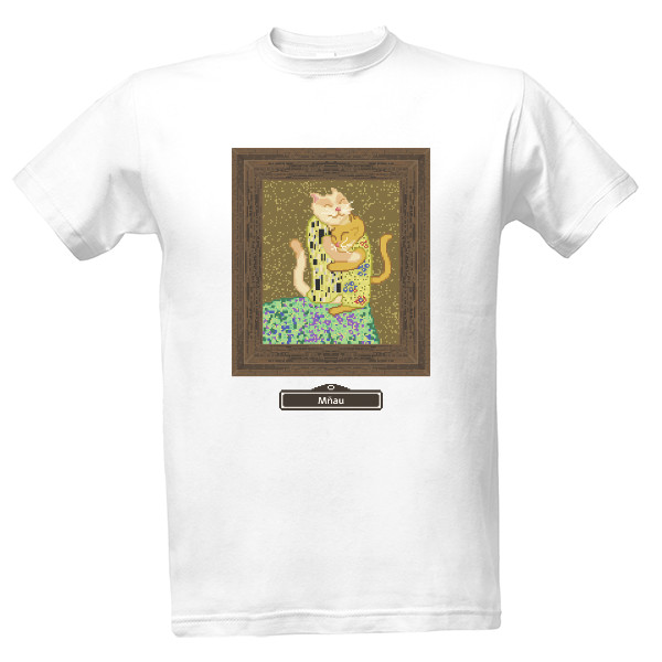 Tričko s potiskem Obraz kočky