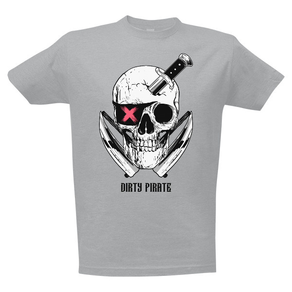 Pirátská lebka - Dirty pirate