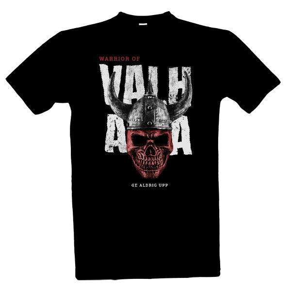Tričko s potiskem Warrior of Valhalla